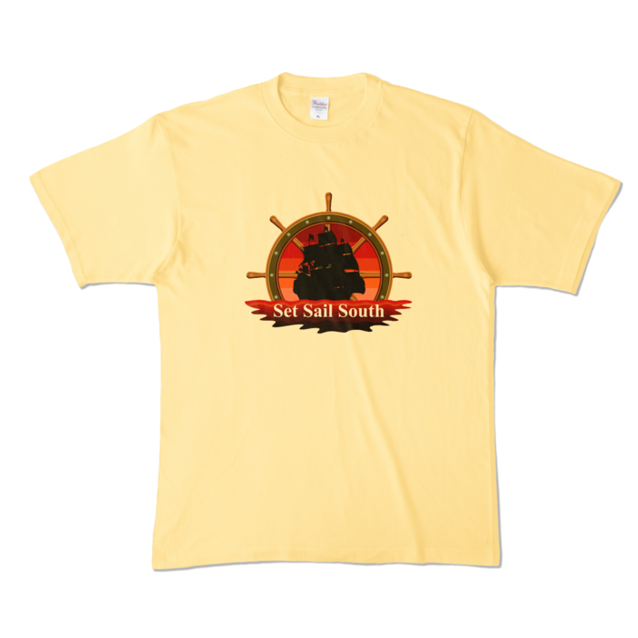 カラーTシャツ - XL - ライトイエロー (淡色)