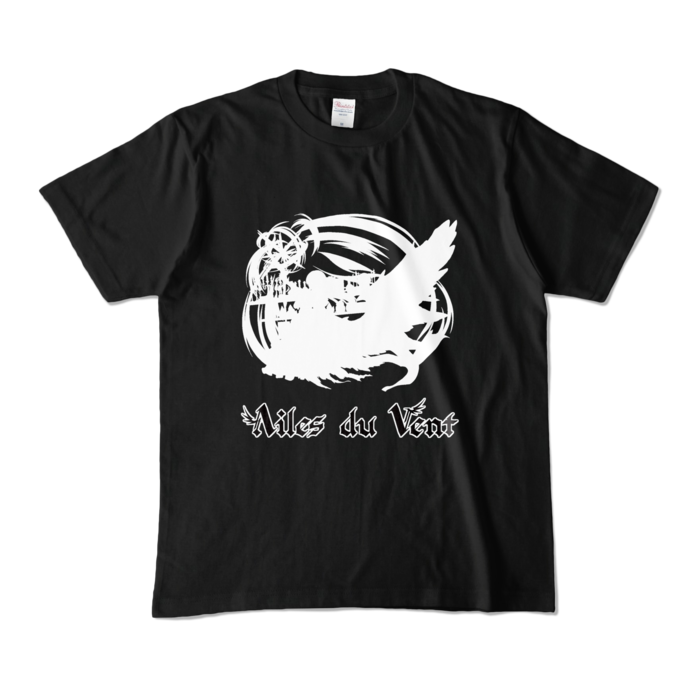 オリジナルシルエットカラーTシャツ（Black） - M -