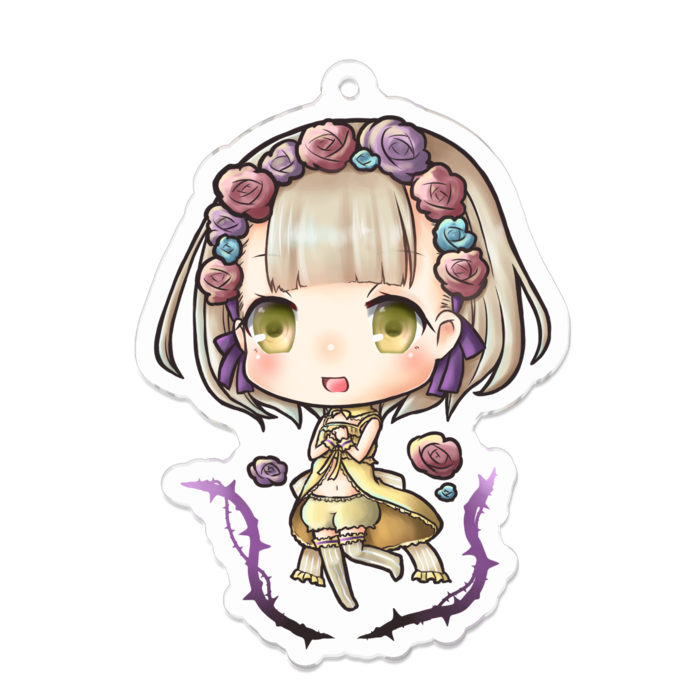アクリルキーホルダー - 70 x 70 (mm)
