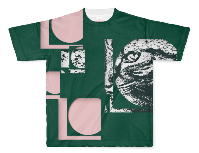 フルグラフィックTシャツ - L - 両面印刷