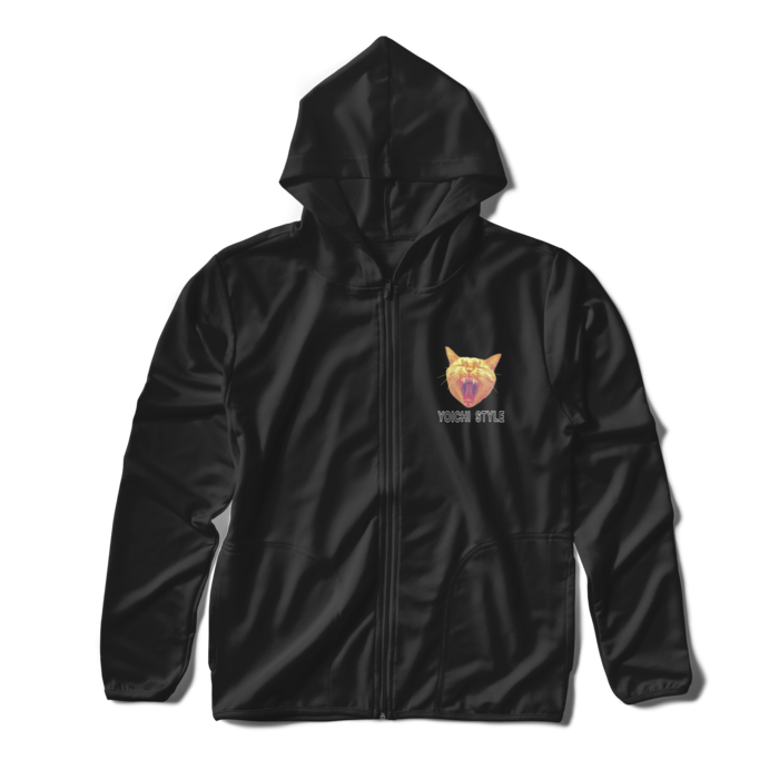 ジップパーカー - S - ブラック