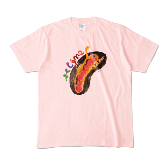 カラーTシャツ - M - ライトピンク (淡色)