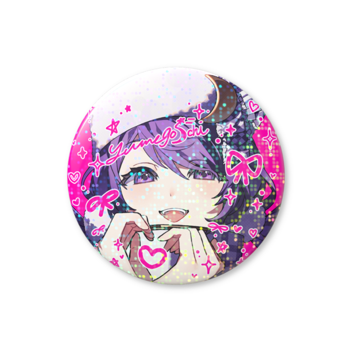 ホログラム缶バッジ - 56mm