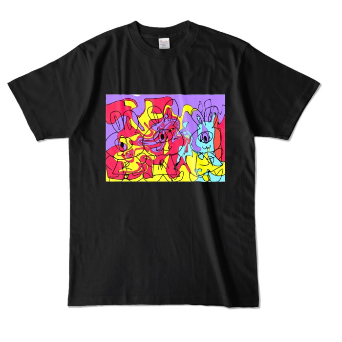 カラーTシャツ - L - ブラック (濃色)