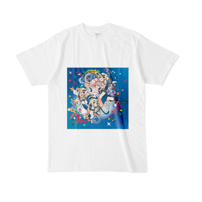 Tシャツ - L - 青