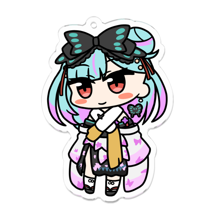 アクリルキーホルダー - 70 x 70 (mm)