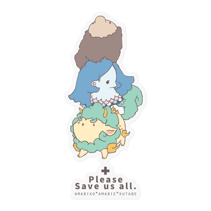 ステッカー - 100 x 100 (mm)(1)