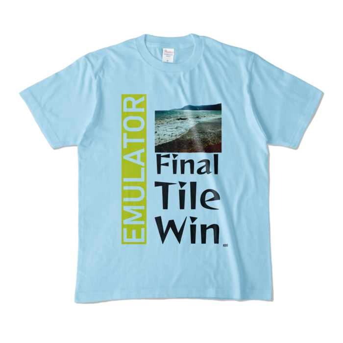 カラーTシャツ - M - ライトブルー (淡色)