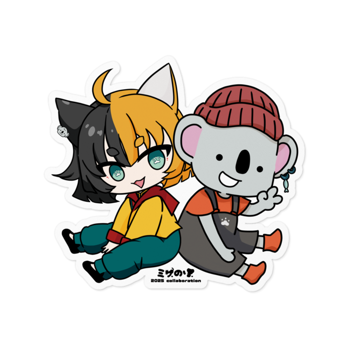 ステッカー - 100 x 100 (mm)