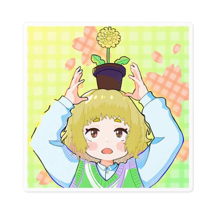 ステッカー - 100 x 100 (mm)