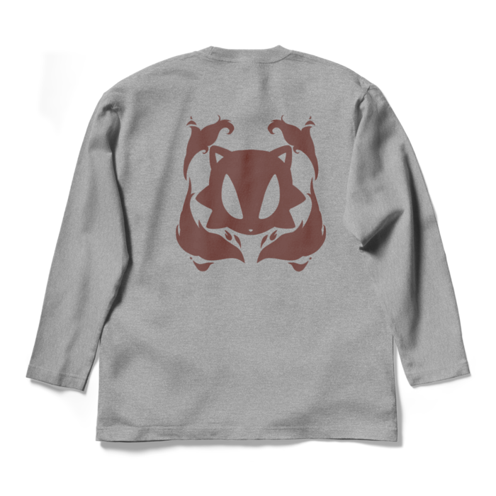 ロングスリーブTシャツ - L - 杢グレー