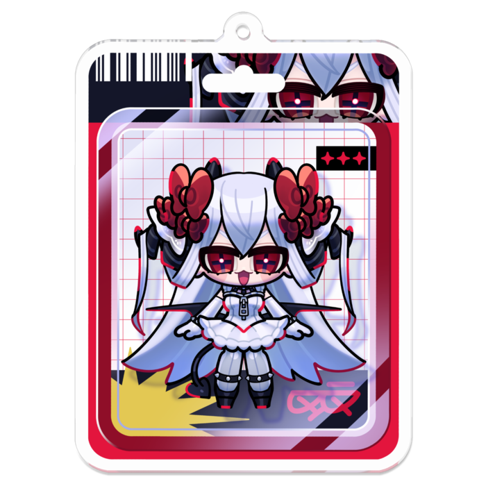アクリルキーホルダー - 70 x 70 (mm)