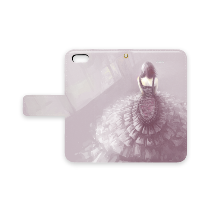 手帳型iPhoneケース - iPhone 5 / 5s / SE(第1世代) - ストラップ穴 あり