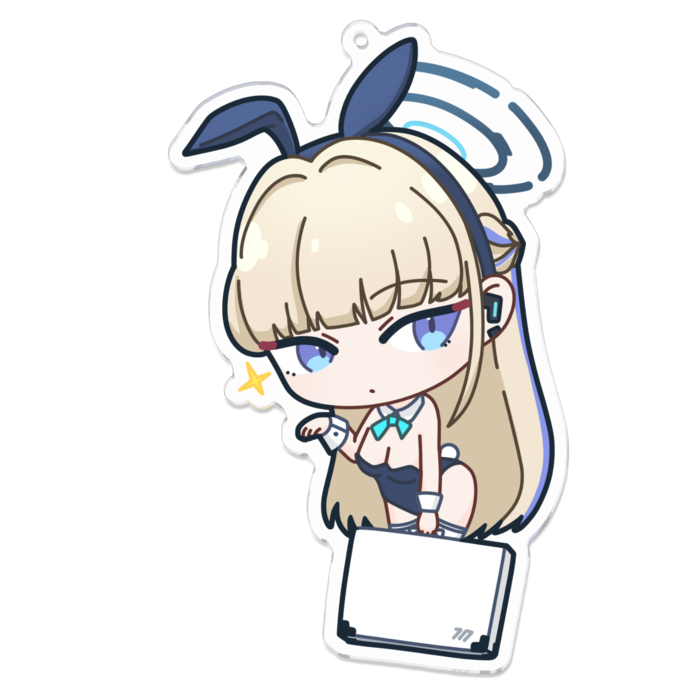 アクリルキーホルダー - 100 x 100 (mm)