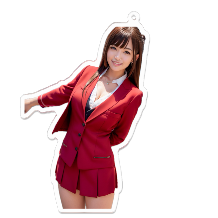 アクリルキーホルダー - 100 x 100 (mm)