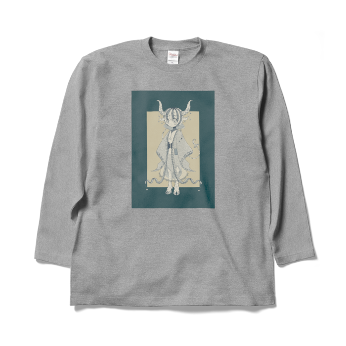 ロングスリーブTシャツ - XL - 杢グレー