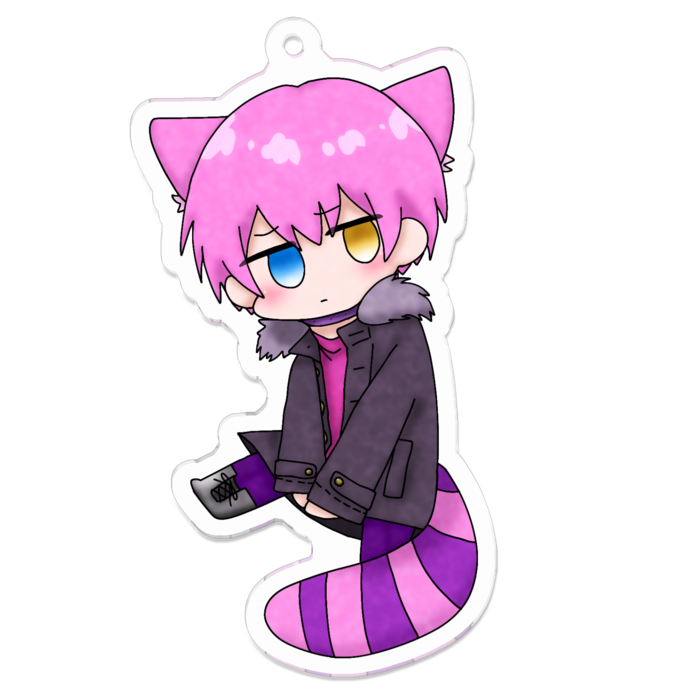 アクリルキーホルダー - 70 x 70 (mm)