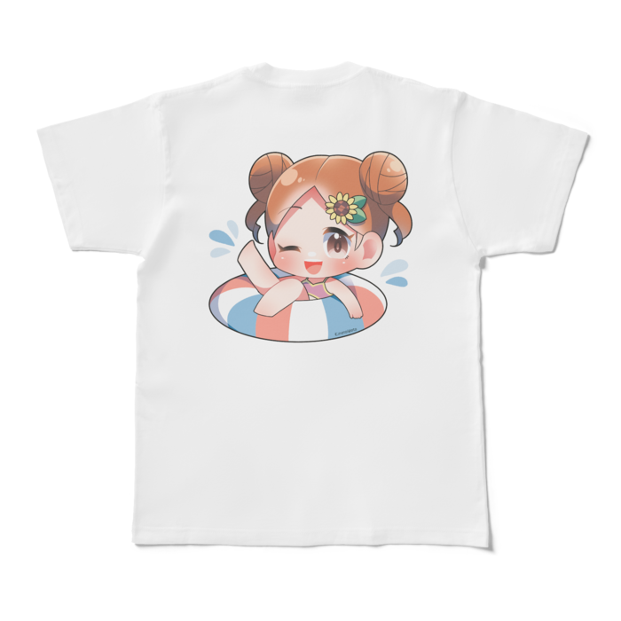 Tシャツ - M - 白 - 背面
