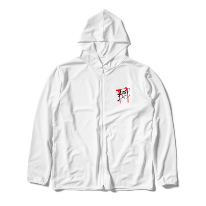 ジップパーカー - XL - ホワイト