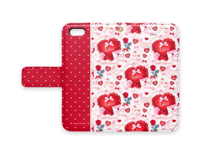 手帳型iPhoneケース - iPhone 5 / 5s / SE - ストラップ穴 あり