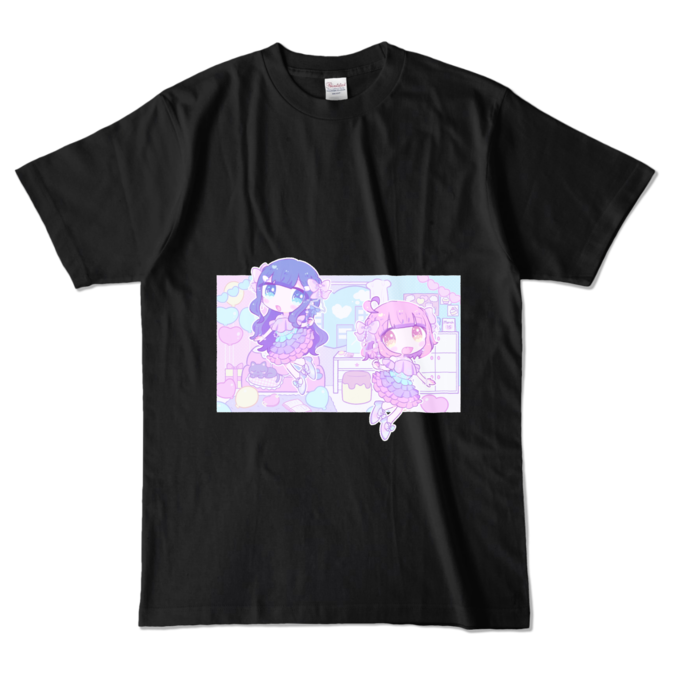 カラーTシャツ - L - ブラック (濃色)