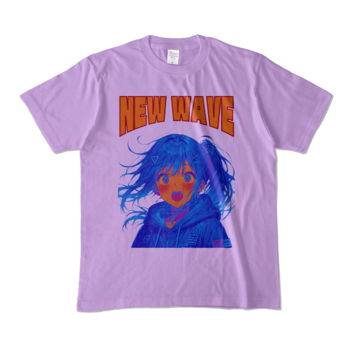 カラーTシャツ - M - ライトパープル (淡色)