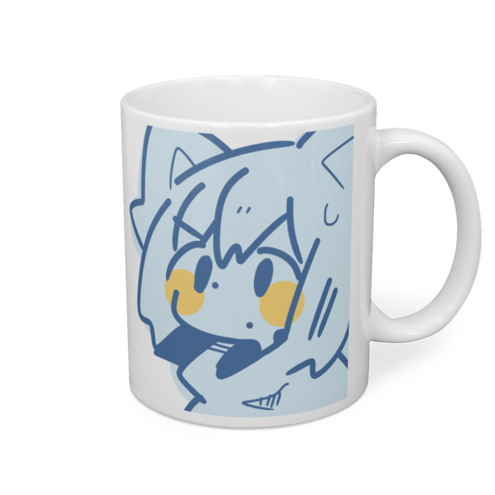 マグカップ - 直径 8 cm / 高さ 9.5 cm