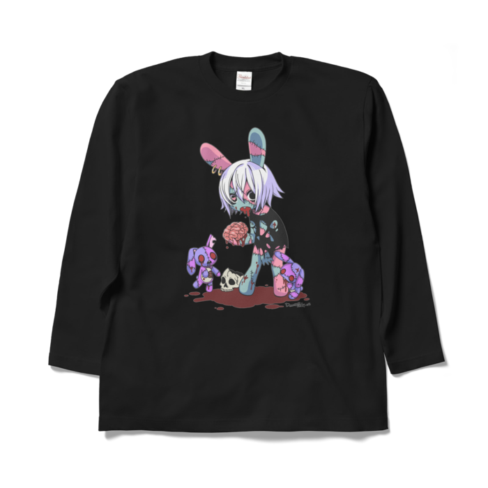 ロングスリーブTシャツ - XL - ブラック