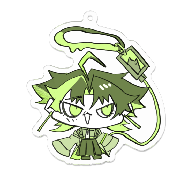 アクリルキーホルダー - 70 x 70 (mm)