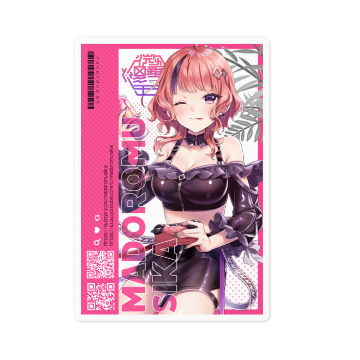 ステッカー【ホワイト】