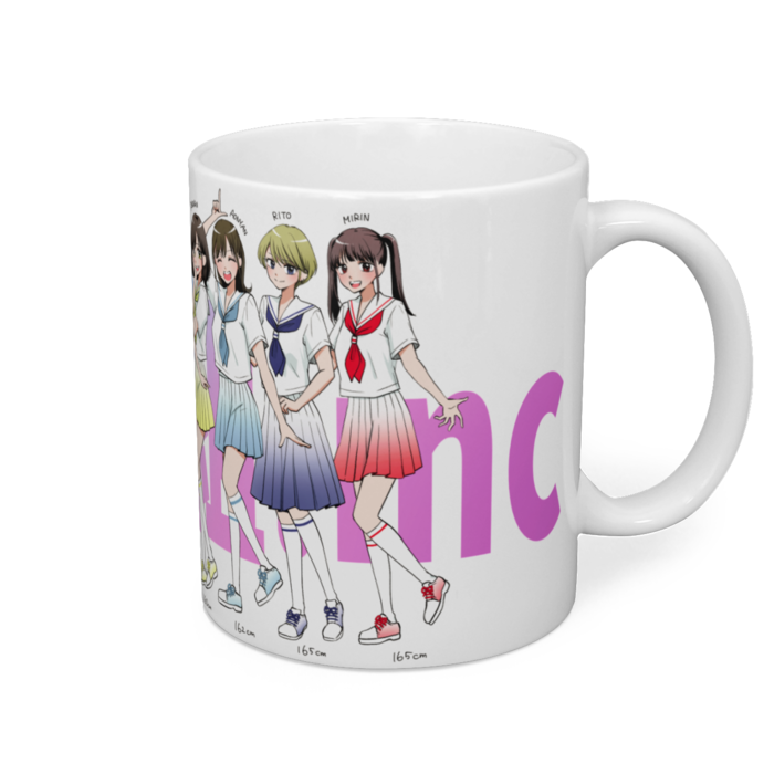 マグカップ - 直径 8 cm / 高さ 9.5 cm