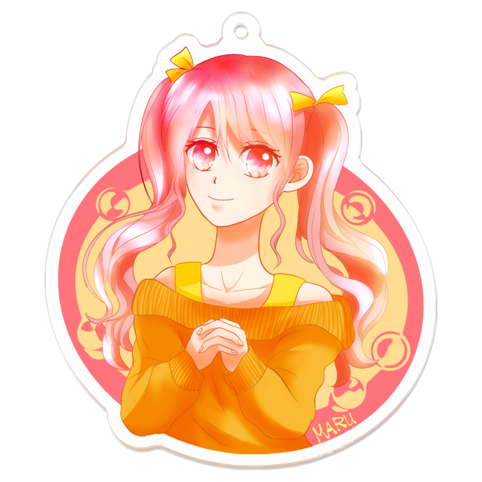 アクリルキーホルダー - 70 x 70 (mm)