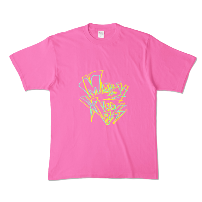 カラーTシャツ - XL - ピンク