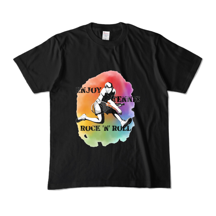 カラーTシャツ - M - ブラック (濃色)