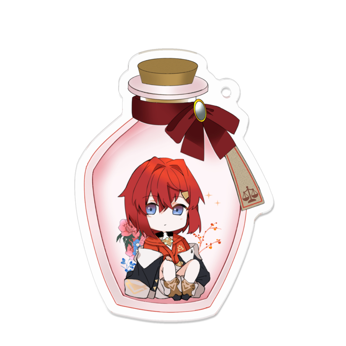 アクリルキーホルダー - 70 × 70 (mm)