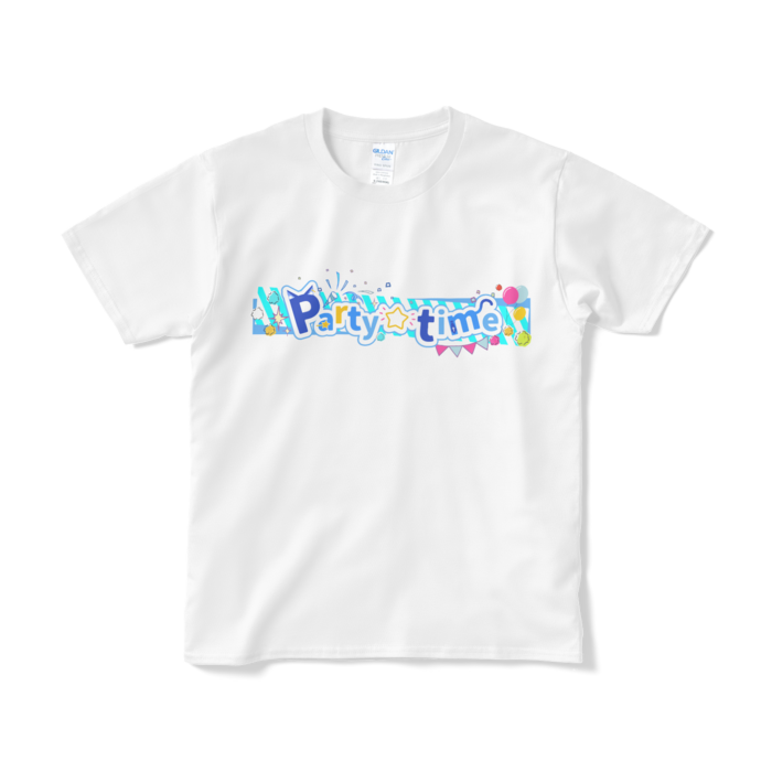 Party☆timeTシャツ（短納期） - S - ホワイト