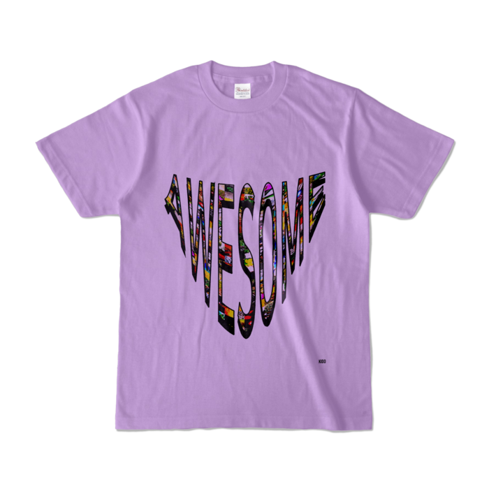 カラーTシャツ - S - ライトパープル (淡色)