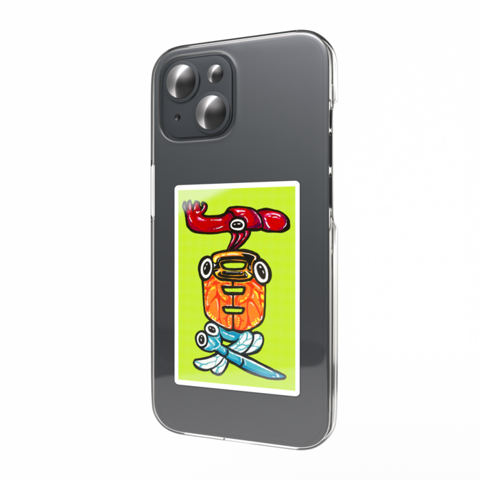 スマホステッカー - W55 × H91mm 以内