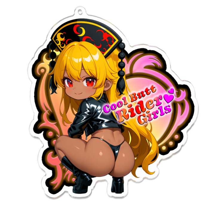アクリルキーホルダー - 100 x 100 (mm)