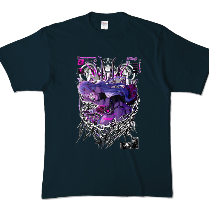 カラーTシャツ - XL - ネイビー (濃色)