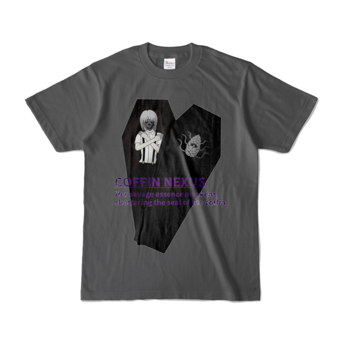 カラーTシャツ - S - チャコール (濃色)