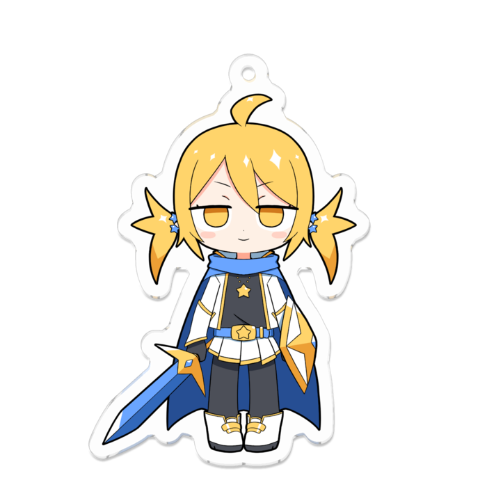 アクリルキーホルダー - 70 x 70 (mm)