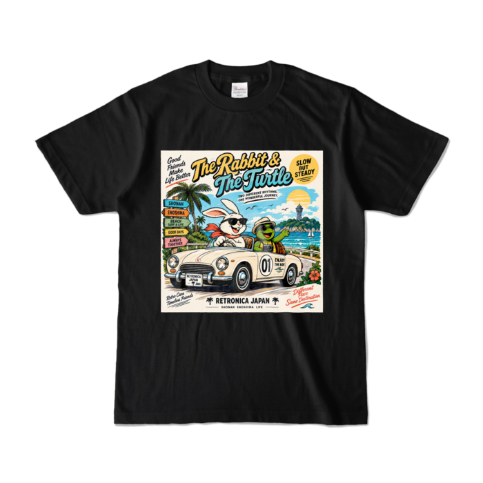 カラーTシャツ - S - ブラック (濃色)