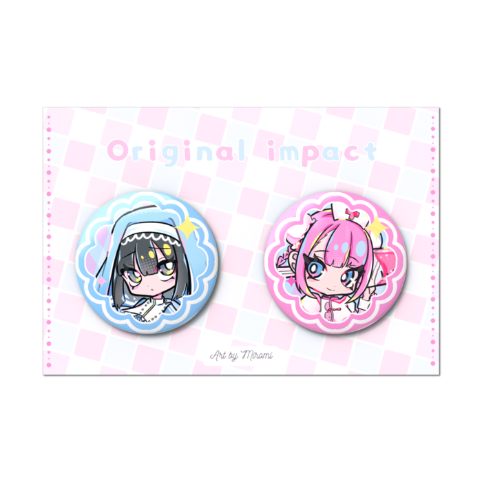 缶バッジセット - 2個セット