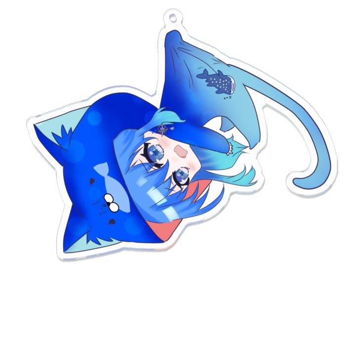 アクリルキーホルダー - 100 x 100 (mm)