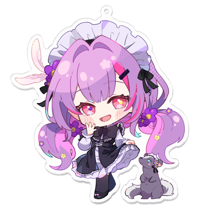 アクリルキーホルダー - 100 x 100 (mm)