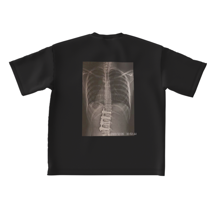 ビッグシルエットTシャツ - L - 背面