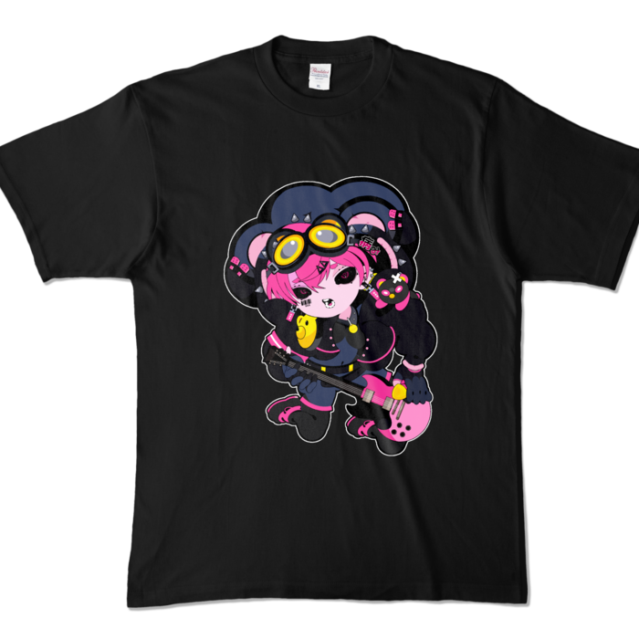 カラーTシャツ - XL - ブラック (濃色)