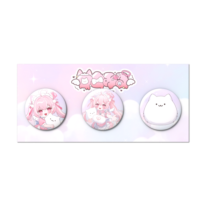 缶バッジセット - 3個セット