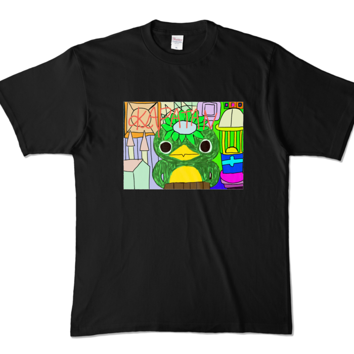 カラーTシャツ - XL - ブラック (濃色)